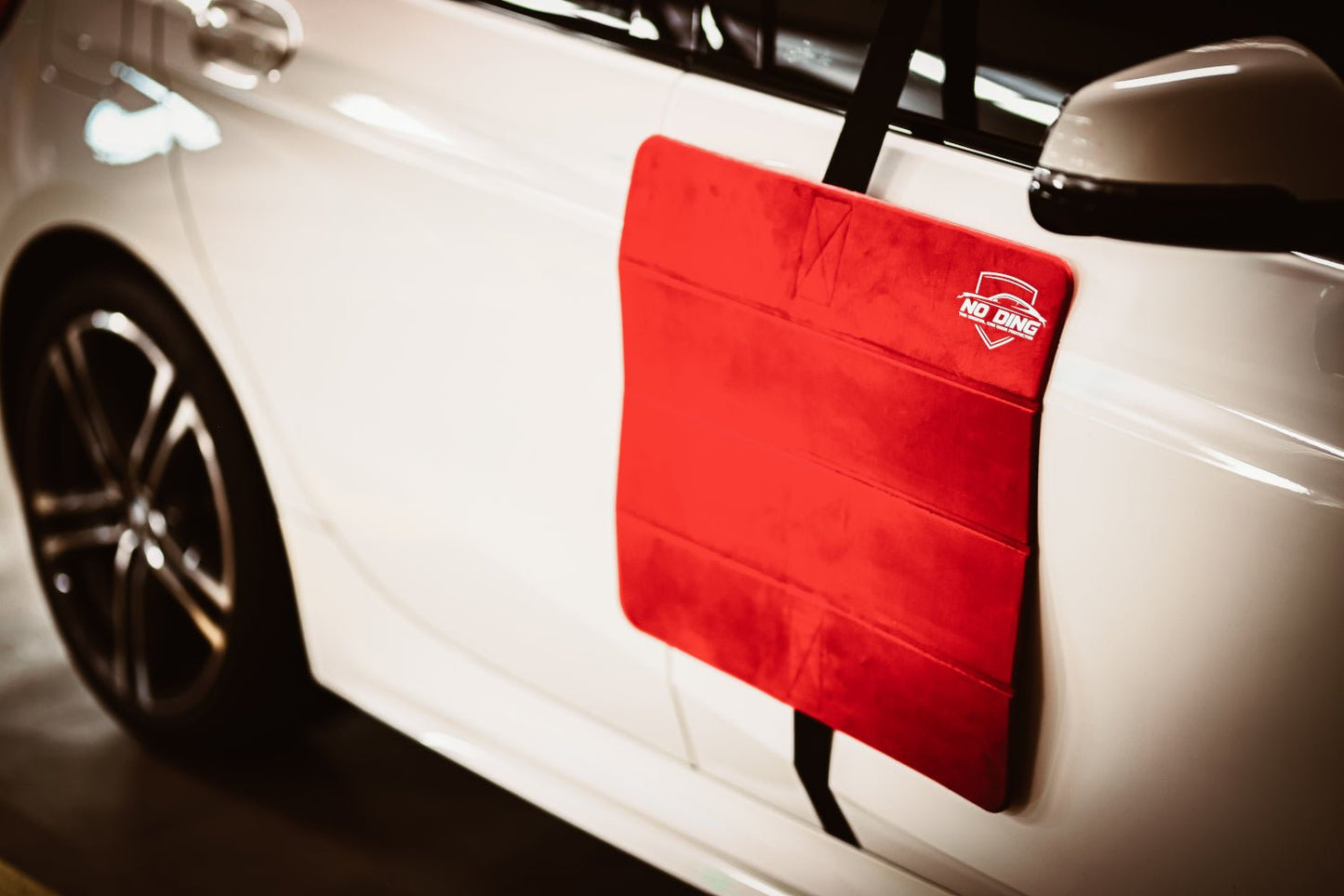 No Ding Car Door Protector – Ferrari Red